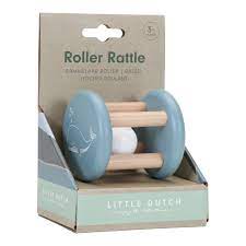 roller rattle blu little dutch