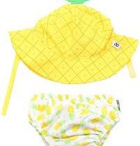 zoochini set costume contenitivo cappello ananas
