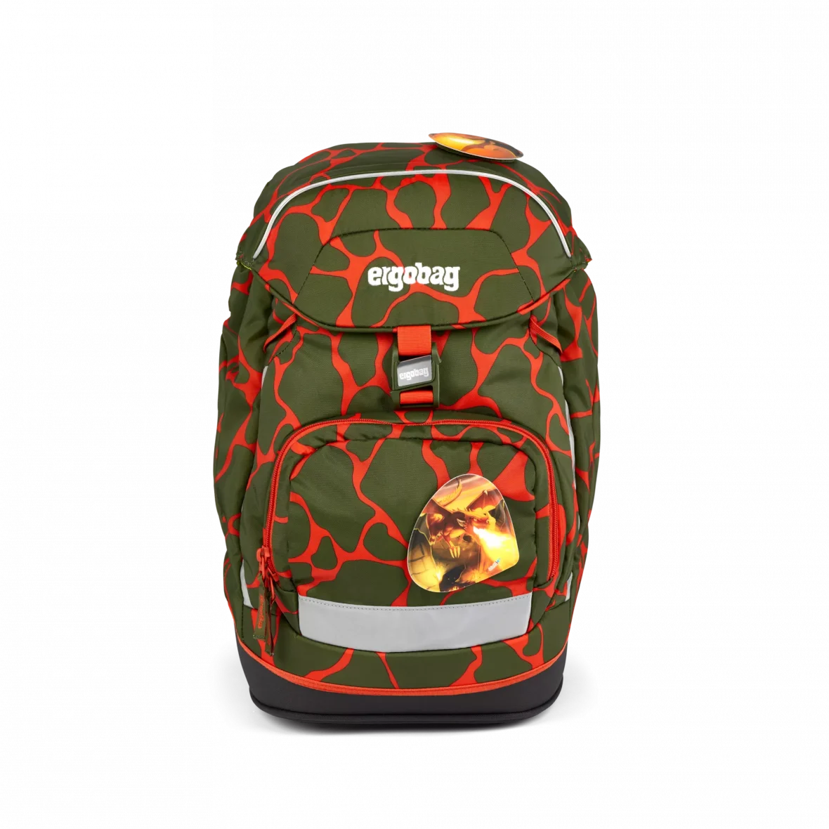 ERGOBAG – Prime Zaino Ergonomico Elementari Fire Dragon Bear