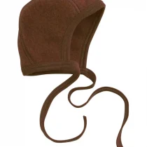 cappellino cuffietta engel lana cannella